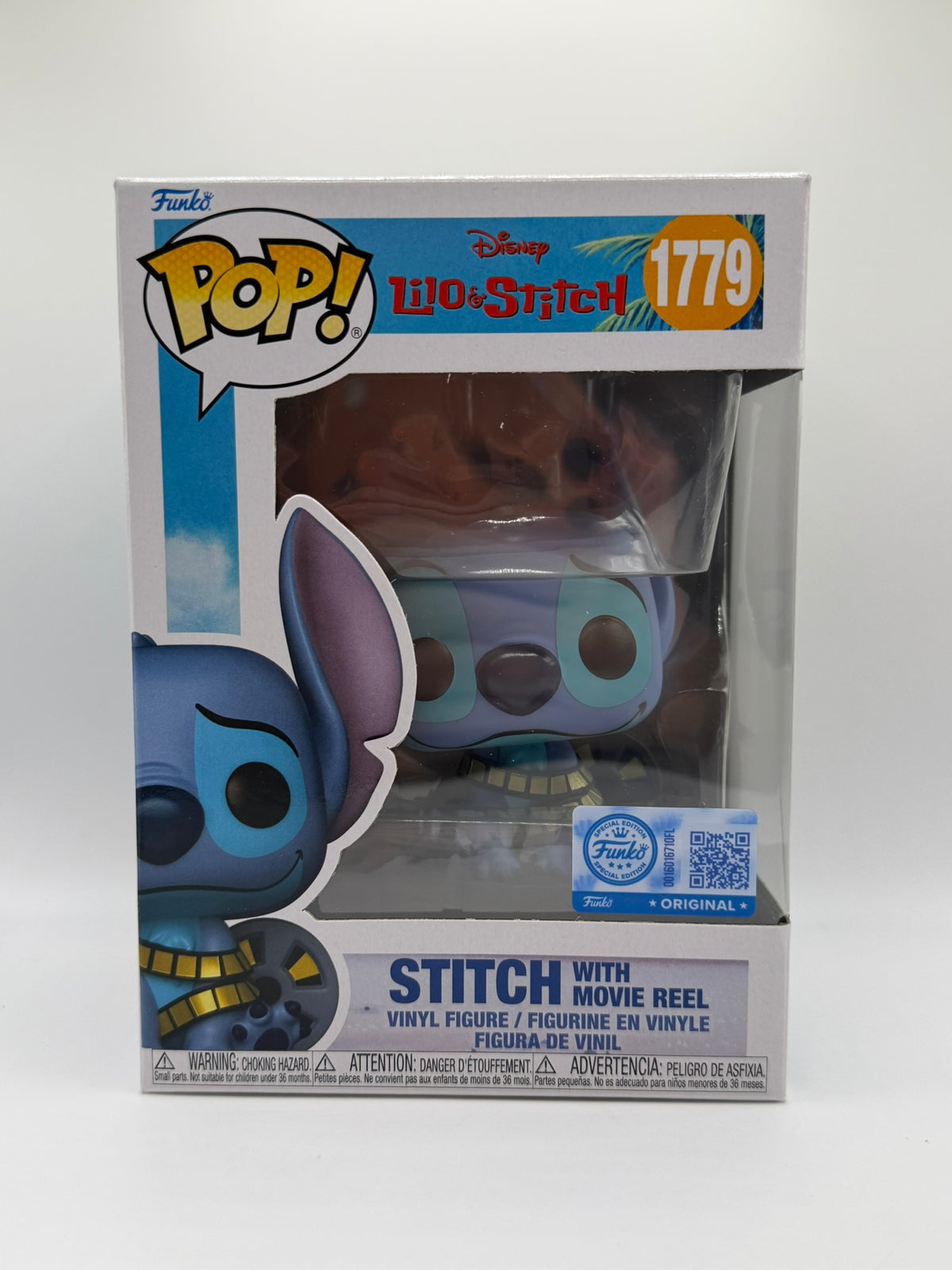 Funko Pop! Stitch con rollo de película #1779 – Lilo & Stitch – Special Edition