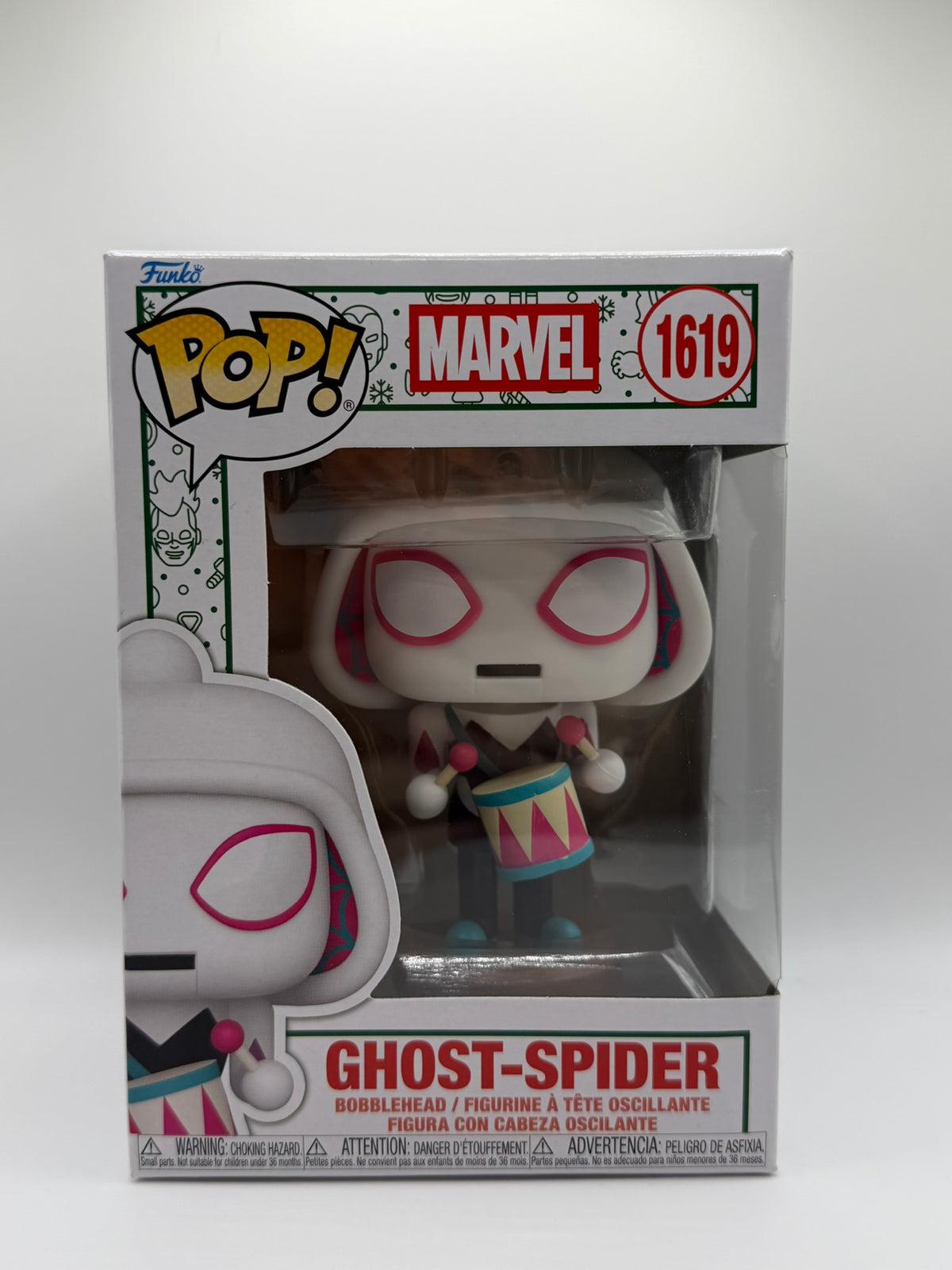 Funko Pop! Ghost-Spider Cascanueces (Navidad) #1619 – Marvel
