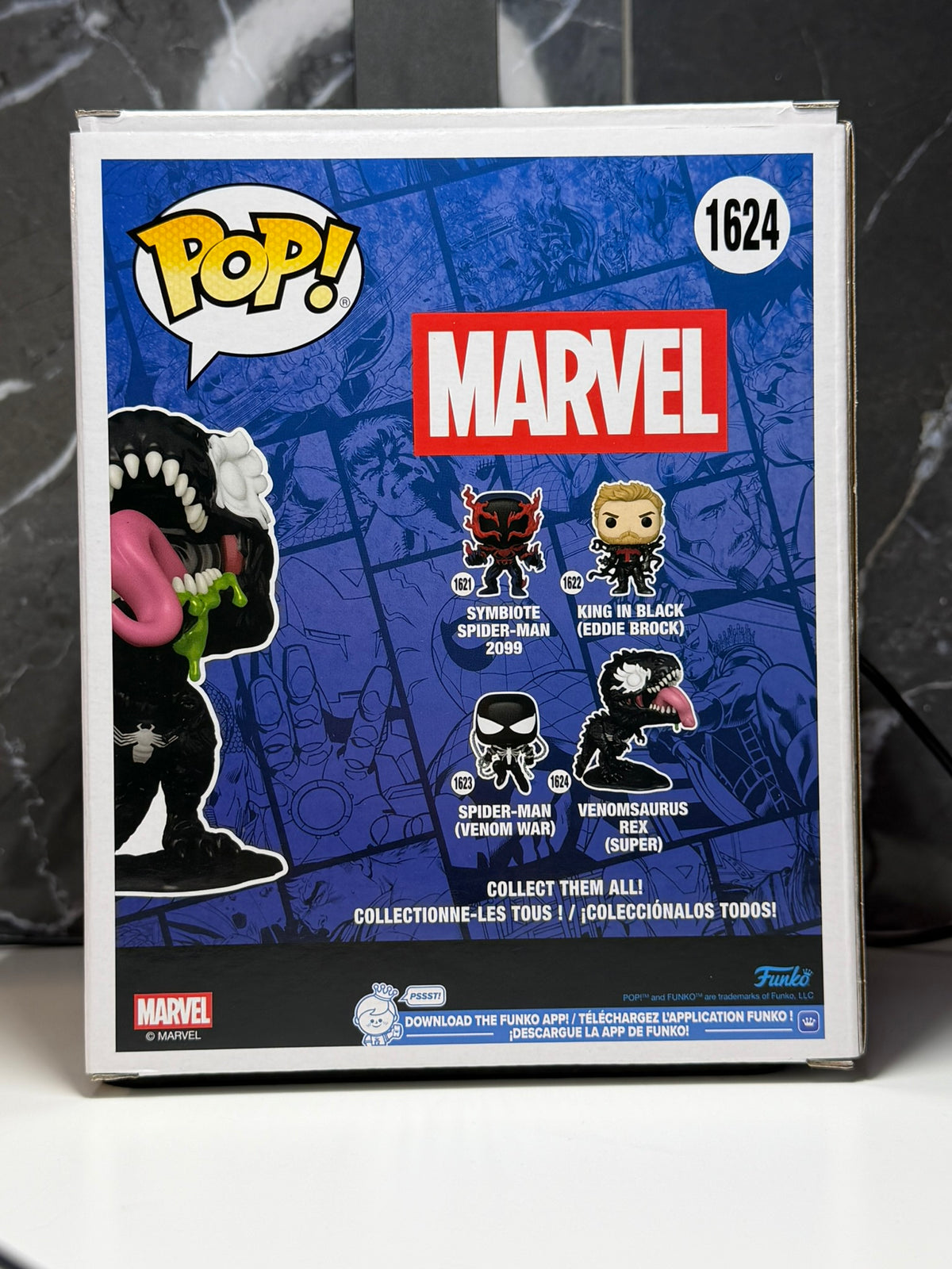 Funko Pop! Super Venomsaurus Rex 15 cm #1624 – Marvel