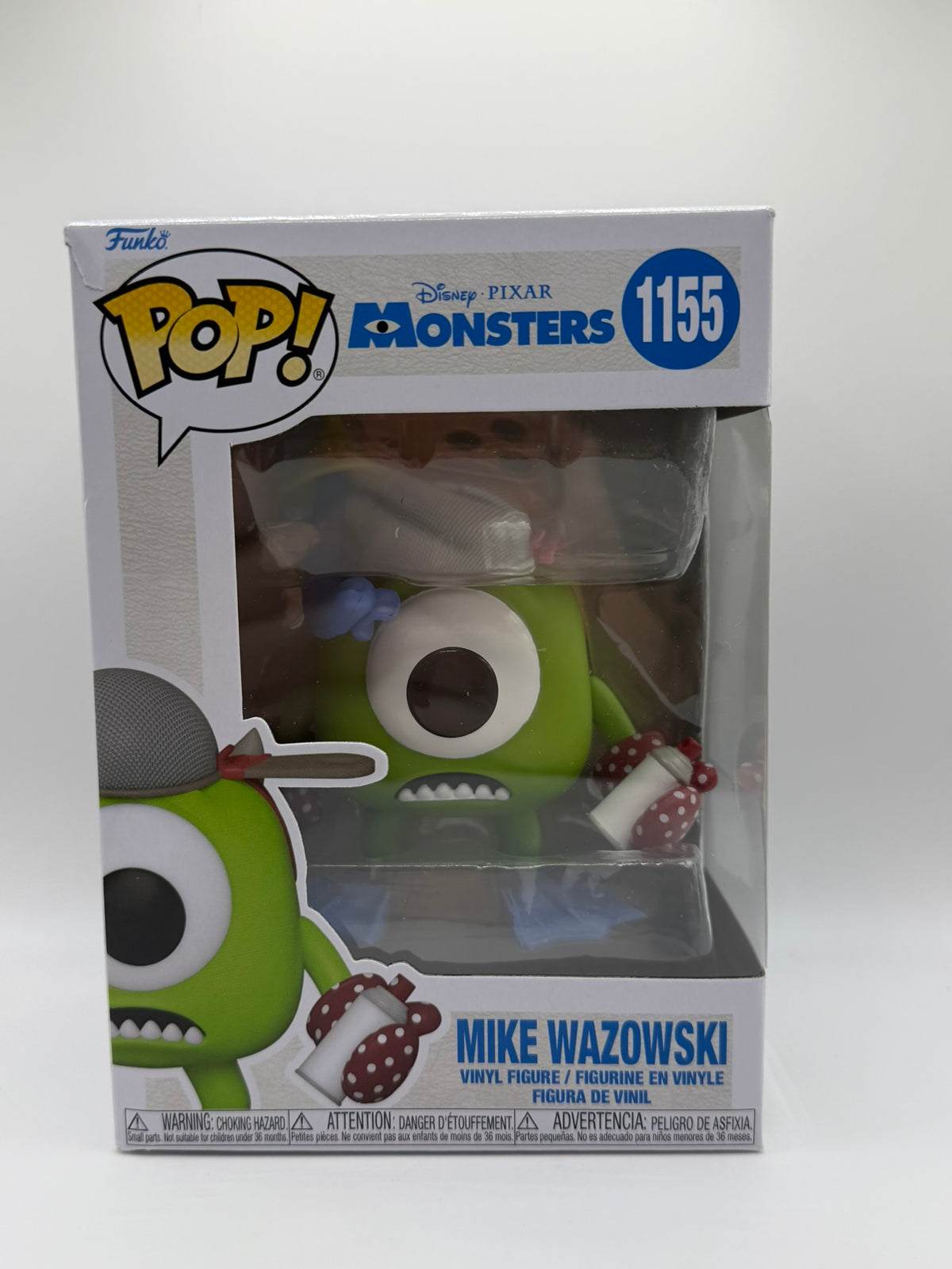 Funko Pop! Mike Wazowski con manoplas #1155 – Monstruos S.A.