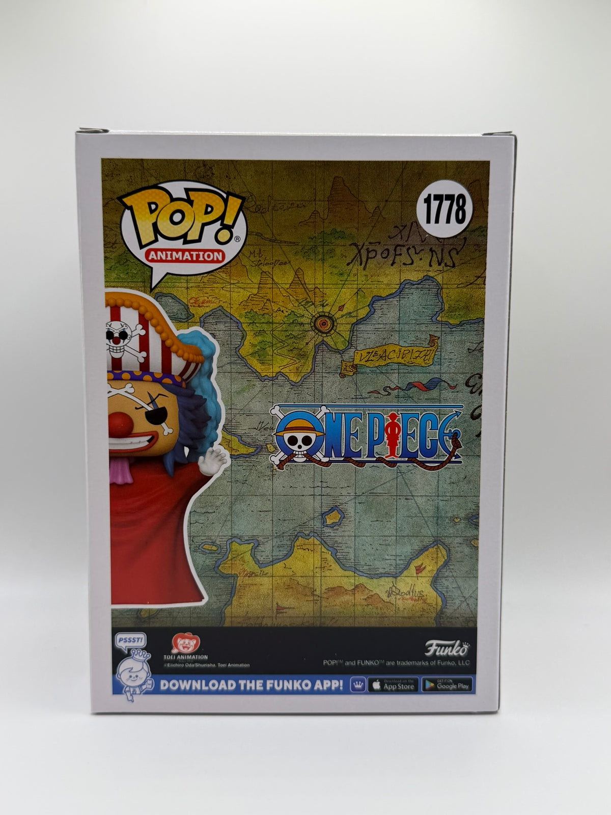 Funko Pop! Buggy the Genius Jester #1778 – One Piece – Chalice Collectibles Exclusive