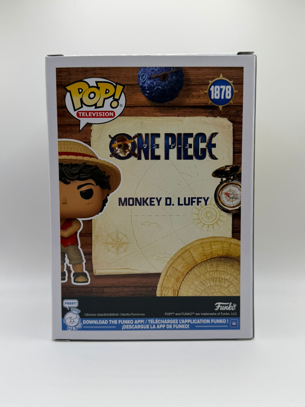 Funko Pop! Monkey D. Luffy (acción real) #1878 – One Piece (Netflix)