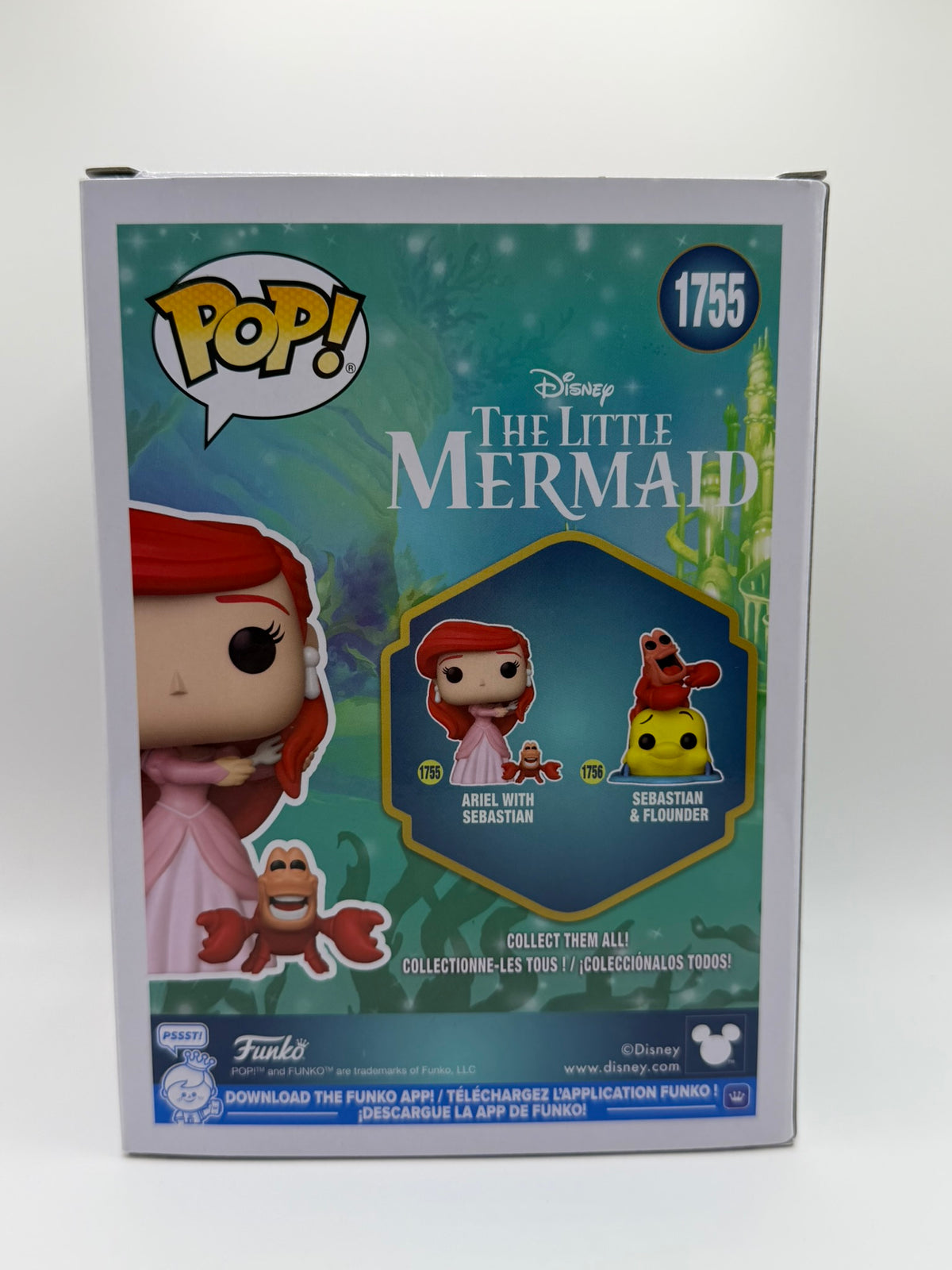 Funko Pop! Ariel con Sebastián #1755 – La Sirenita