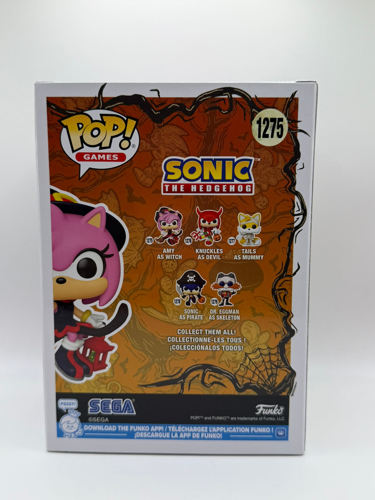 Funko Pop! Amy de bruja #1275 – Sonic the Hedgehog
