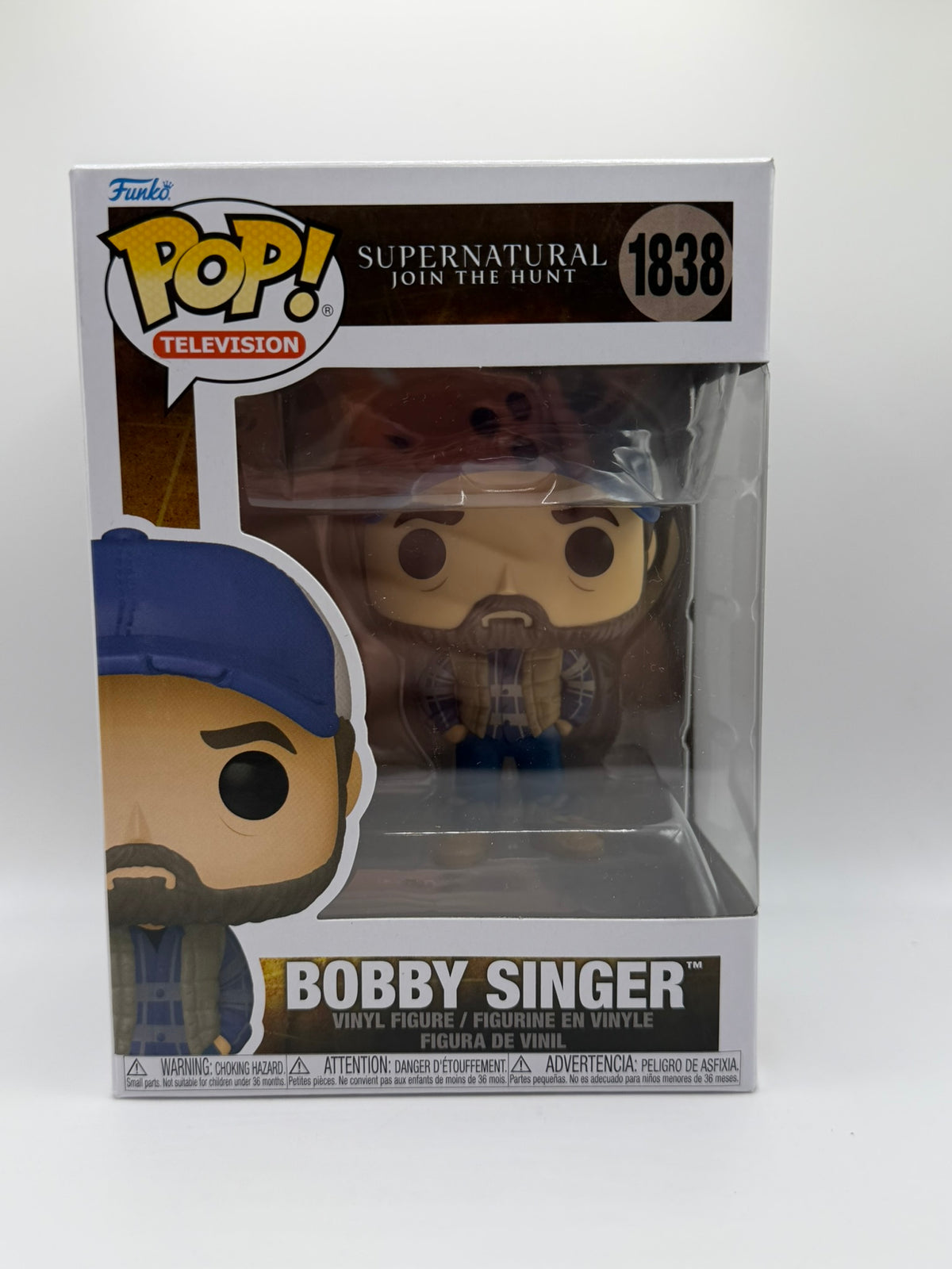 Funko Pop! Bobby Singer #1838 – Sobrenatural