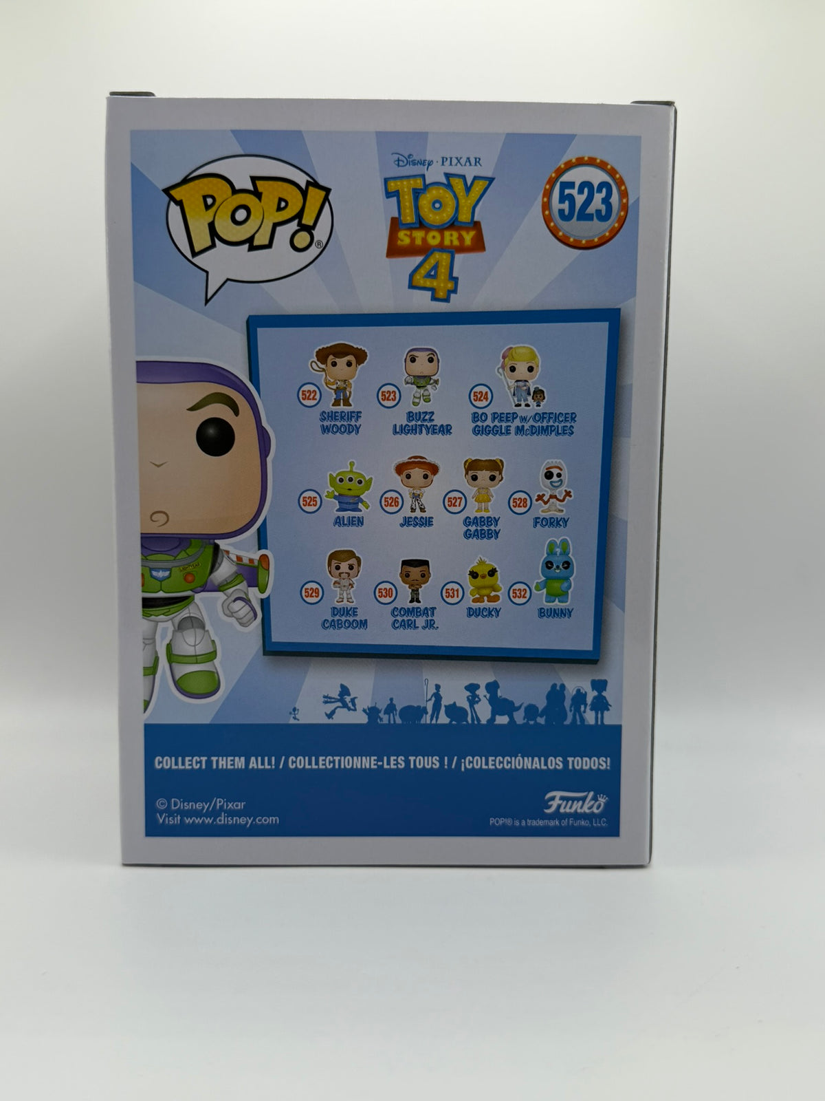 Funko Pop! Buzz Lightyear #523 – Toy Story 4