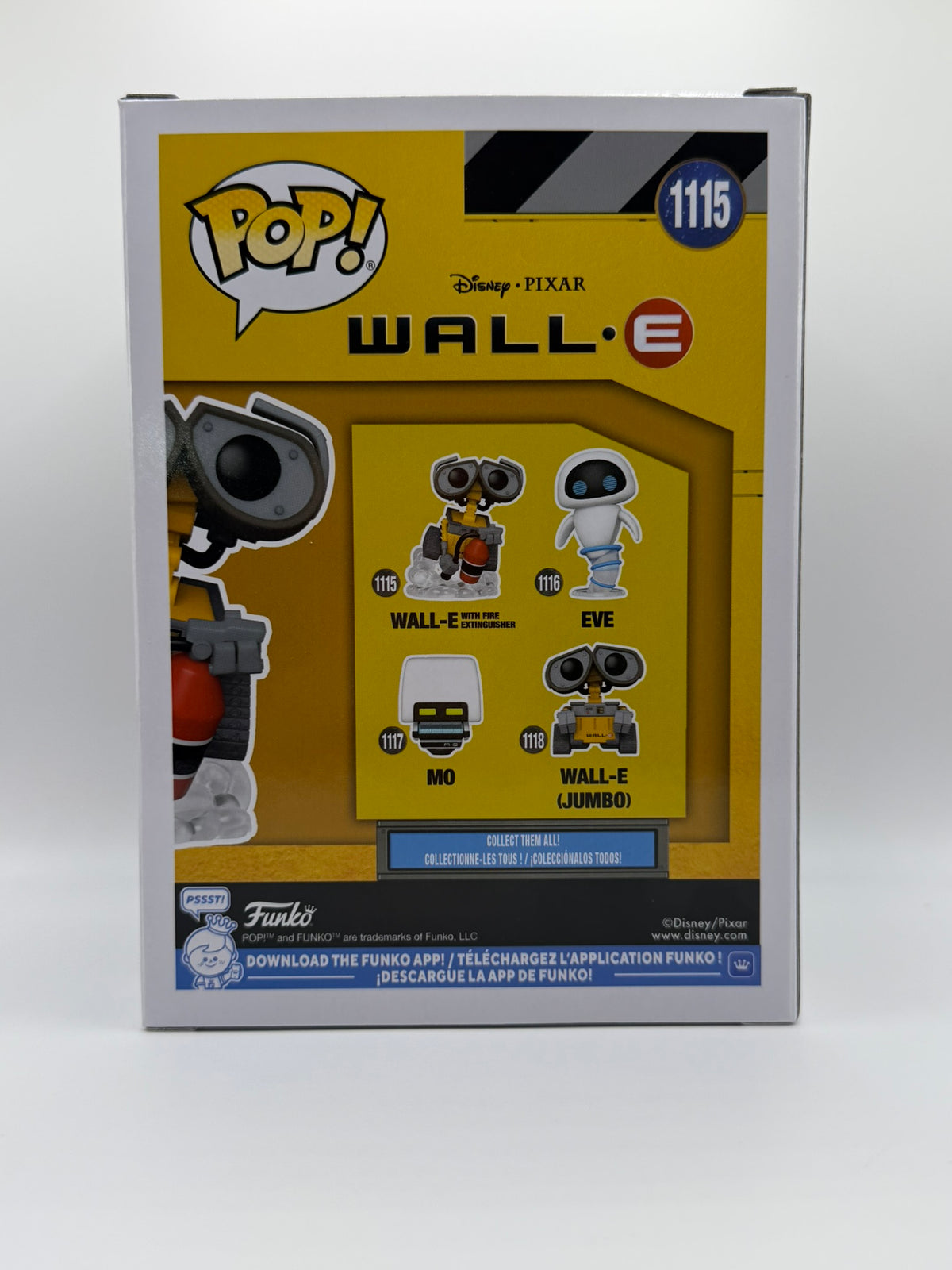 Funko Pop! Wall-E con extintor #1115 – Wall-E