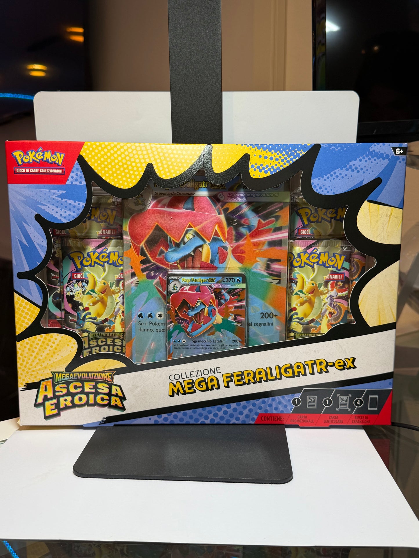 Pokémon TCG: Mega Feraligatr-ex Collection - Megaevolution Heroic Ascent