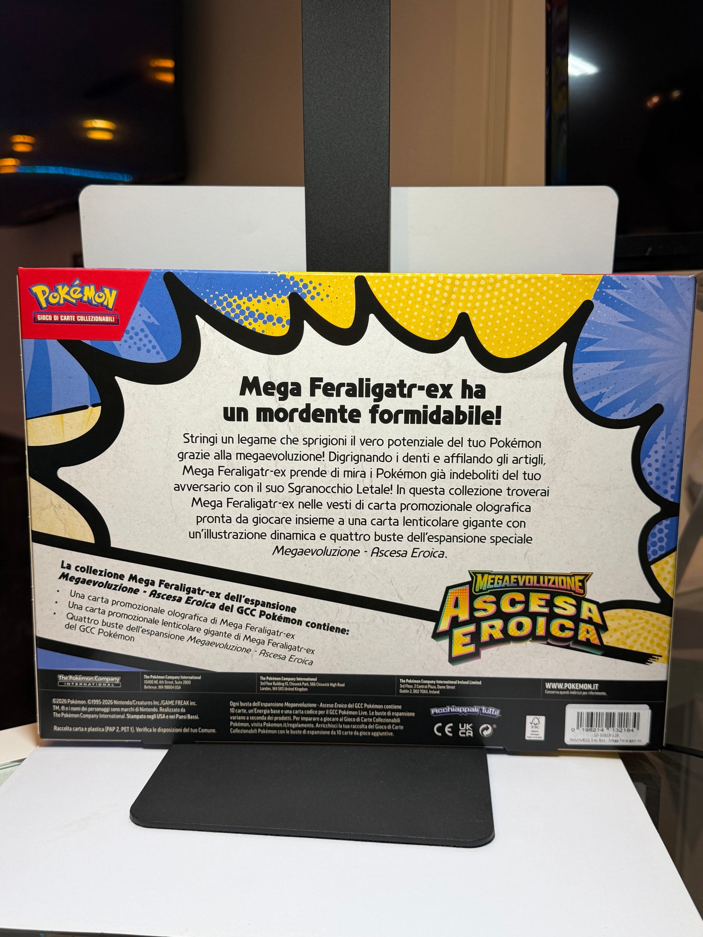 Pokémon TCG: Mega Feraligatr-ex Collection - Megaevolution Heroic Ascent