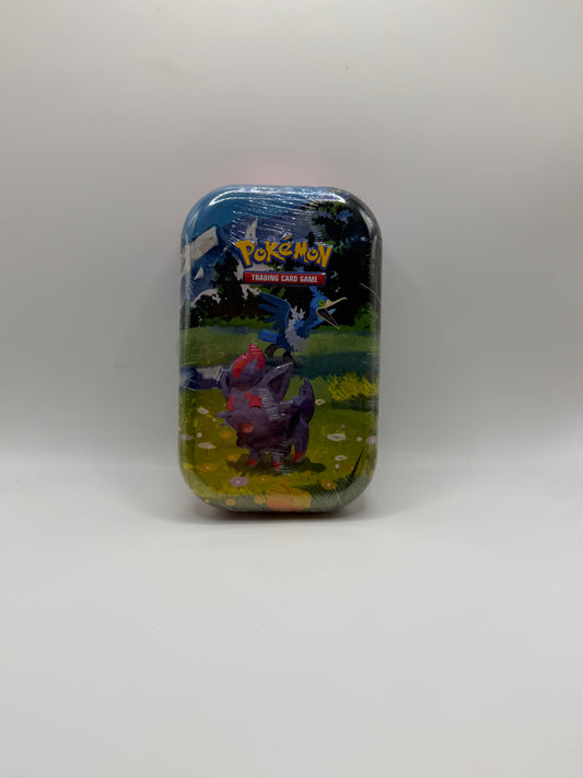 Pokémon TCG: Mini lata - Zorua y Cramorant (Megaevolución Ascenso Heroico)