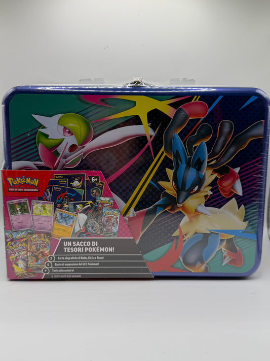 Pokémon TCG: Cofre de Coleccionista - Mega Lucario y Mega Gardevoir