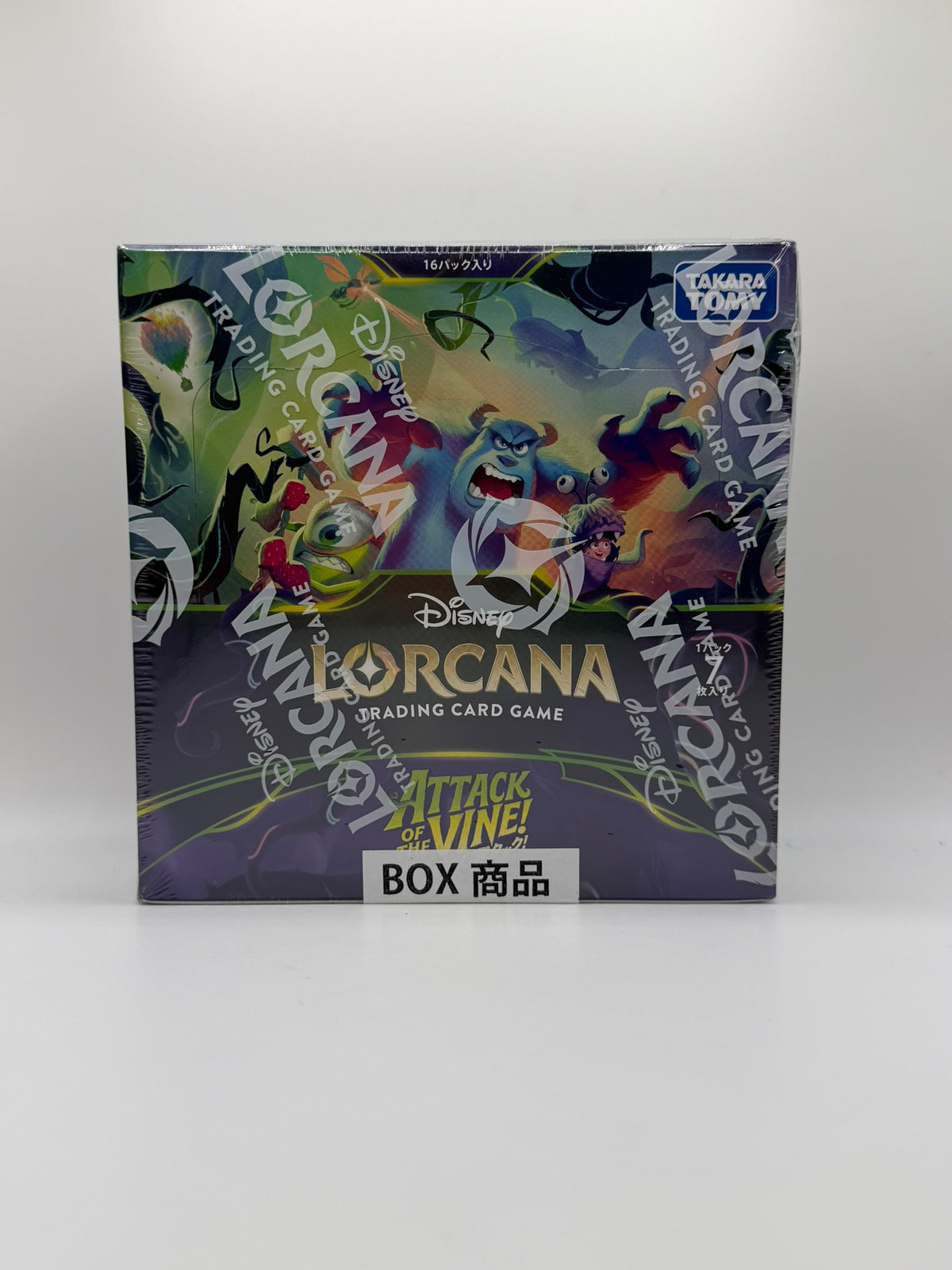 Disney Lorcana TCG – Attack of the Vine | Caja de 16 Sobres (Japonés)