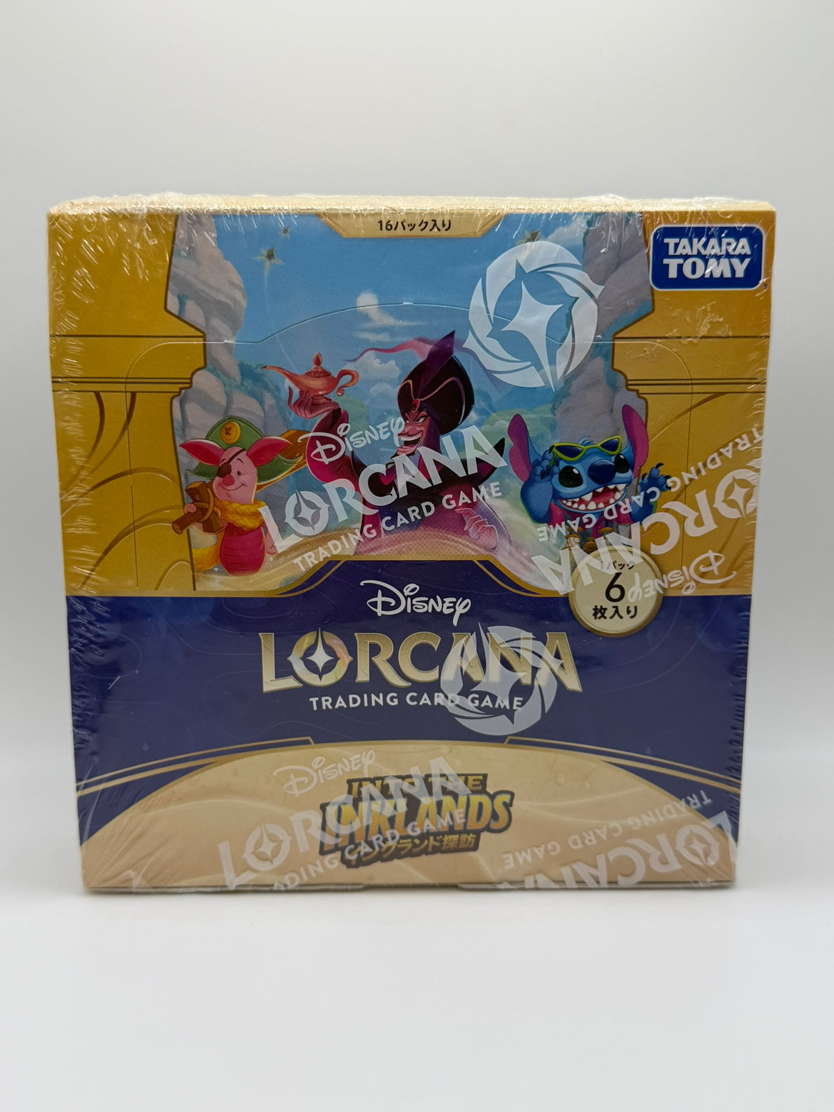 Disney Lorcana TCG – Into the Inklands | Caja de 16 Sobres (Japonés)