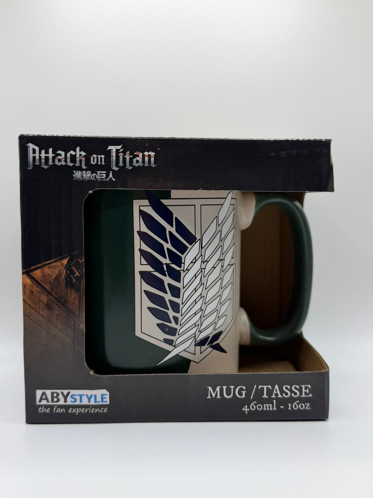 Taza Emblema Cuerpo de Exploración 460 ml – Ataque a los Titanes – ABYstyle