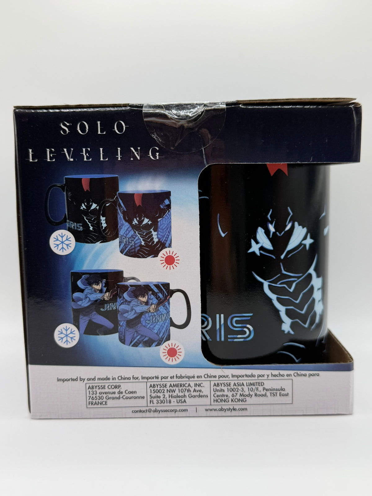 Taza Térmica Jinwoo e Igris 460 ml – Solo Leveling – ABYstyle