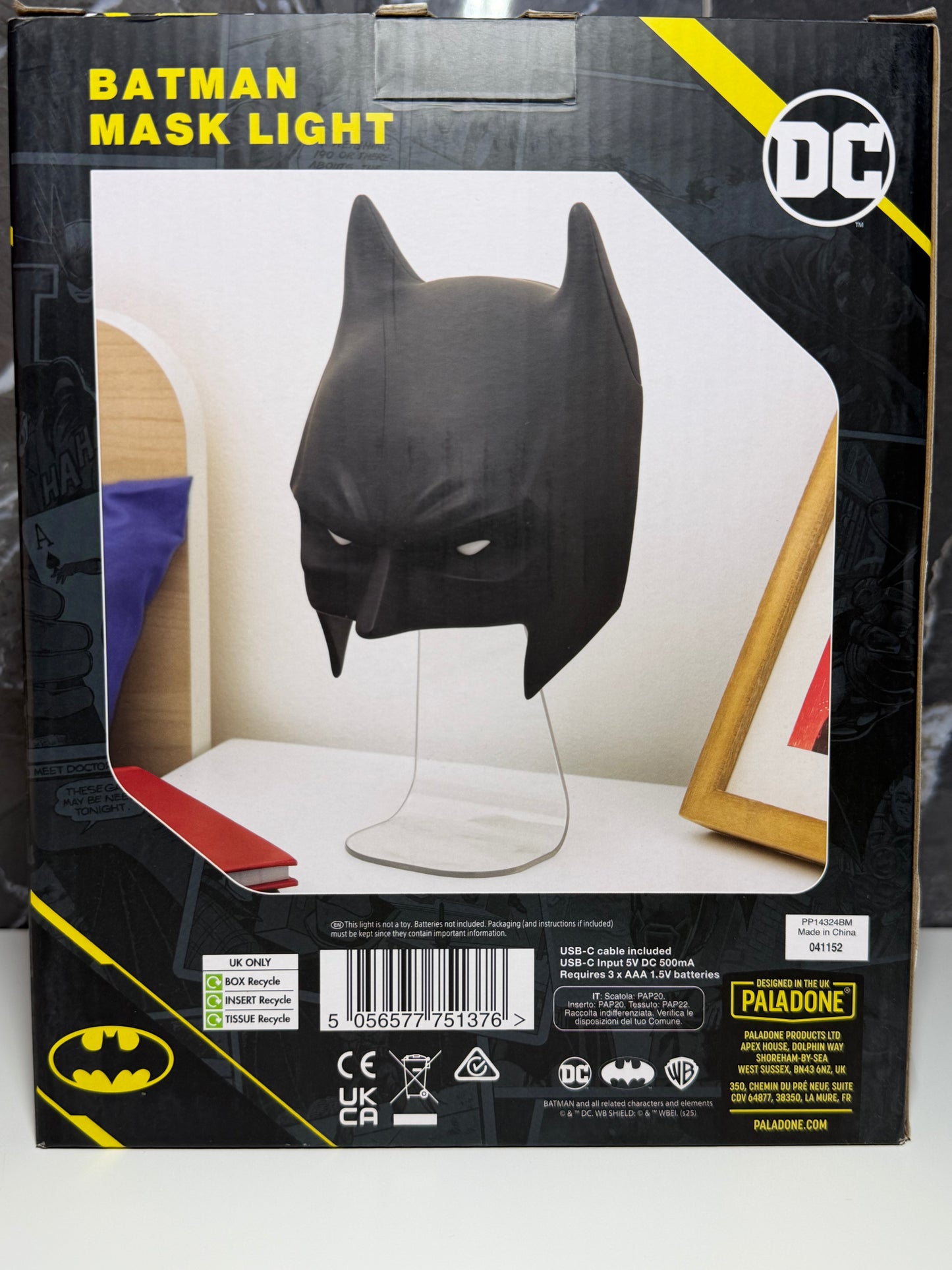 Lámpara Máscara de Batman – DC Comics – Paladone