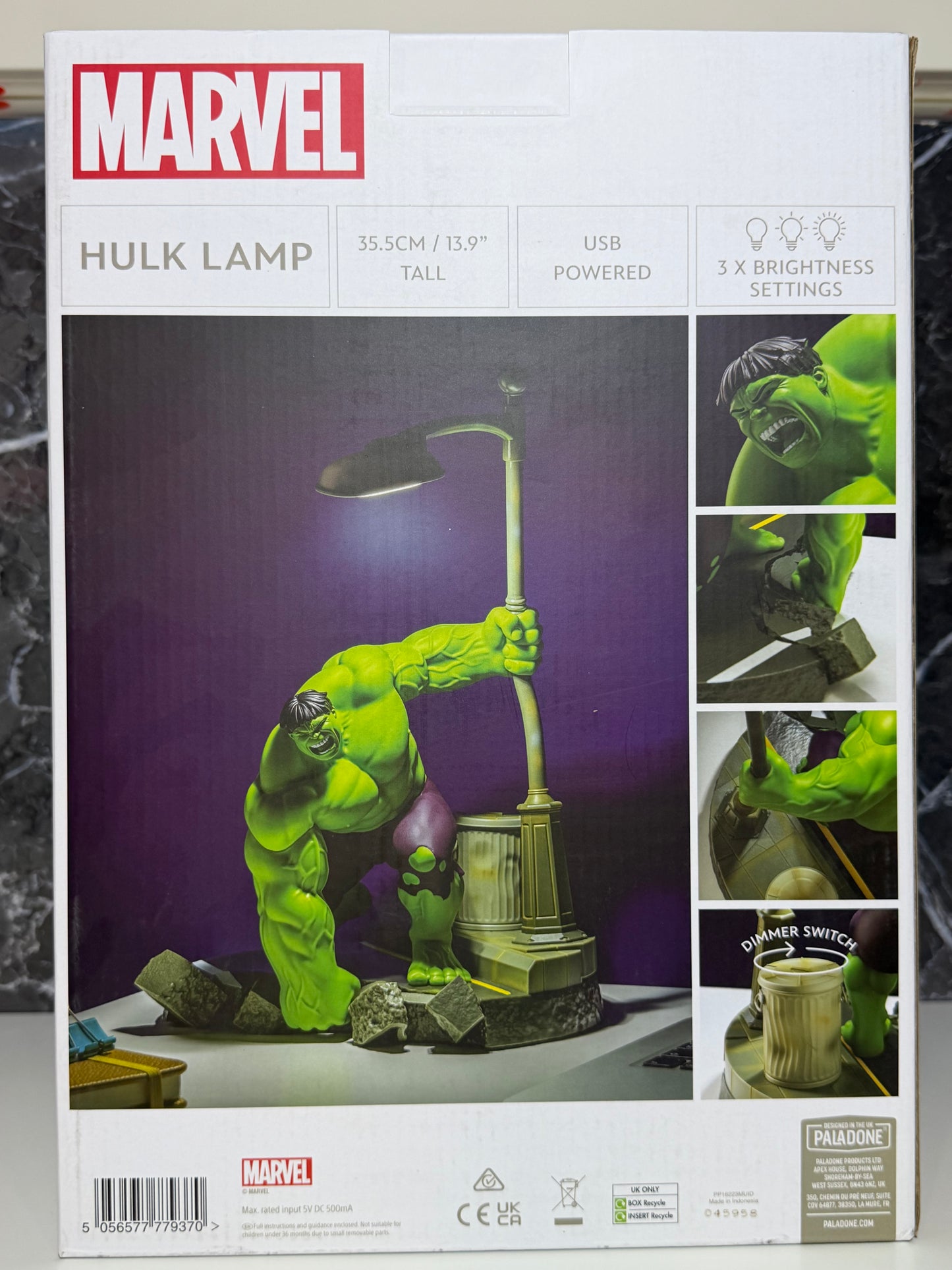 Lámpara Diorama Hulk – Marvel – Paladone