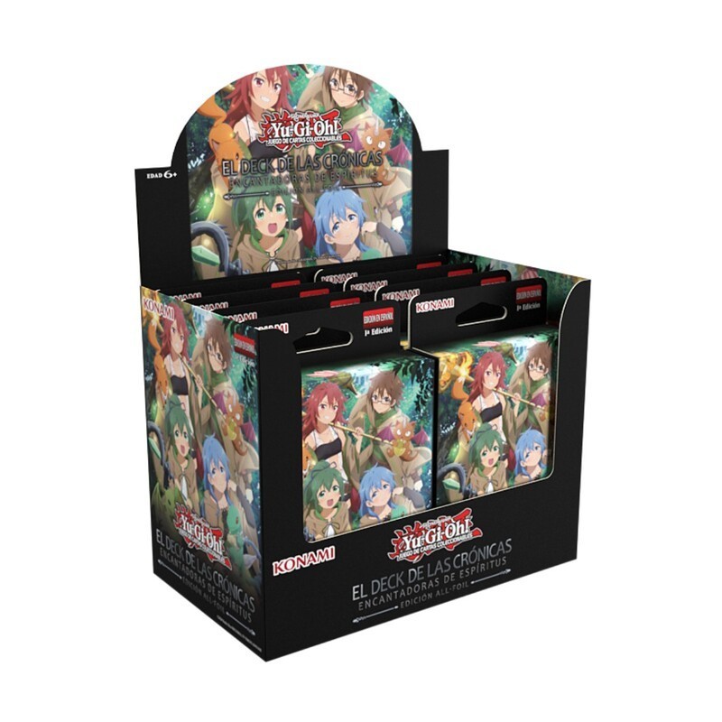 Yu-Gi-Oh! – El Deck de las Crónicas: Encantadoras de Espíritus | Baraja Edición All-Foil (Español)